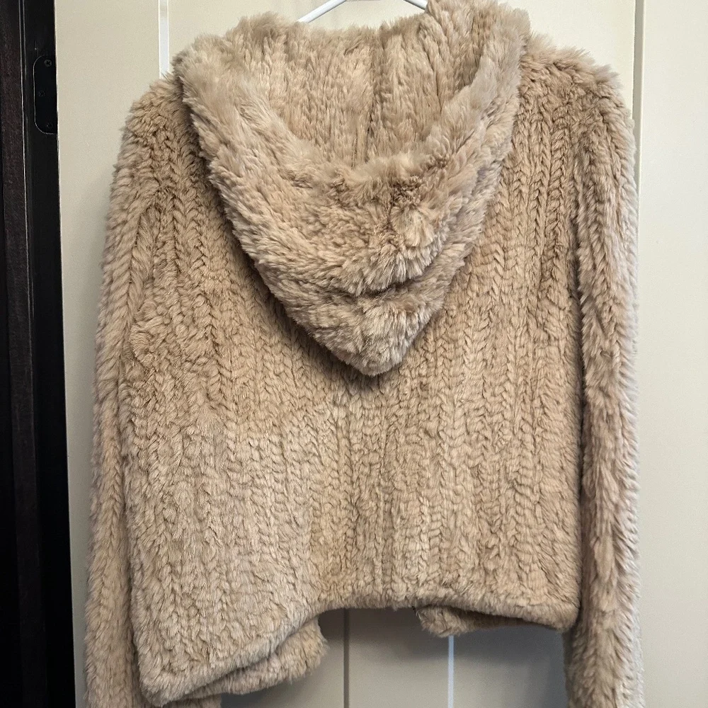 Guess Rabbit Fur Jacket - Picture 2 of 4